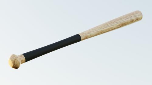 Baseball Bat with Black handle preview image